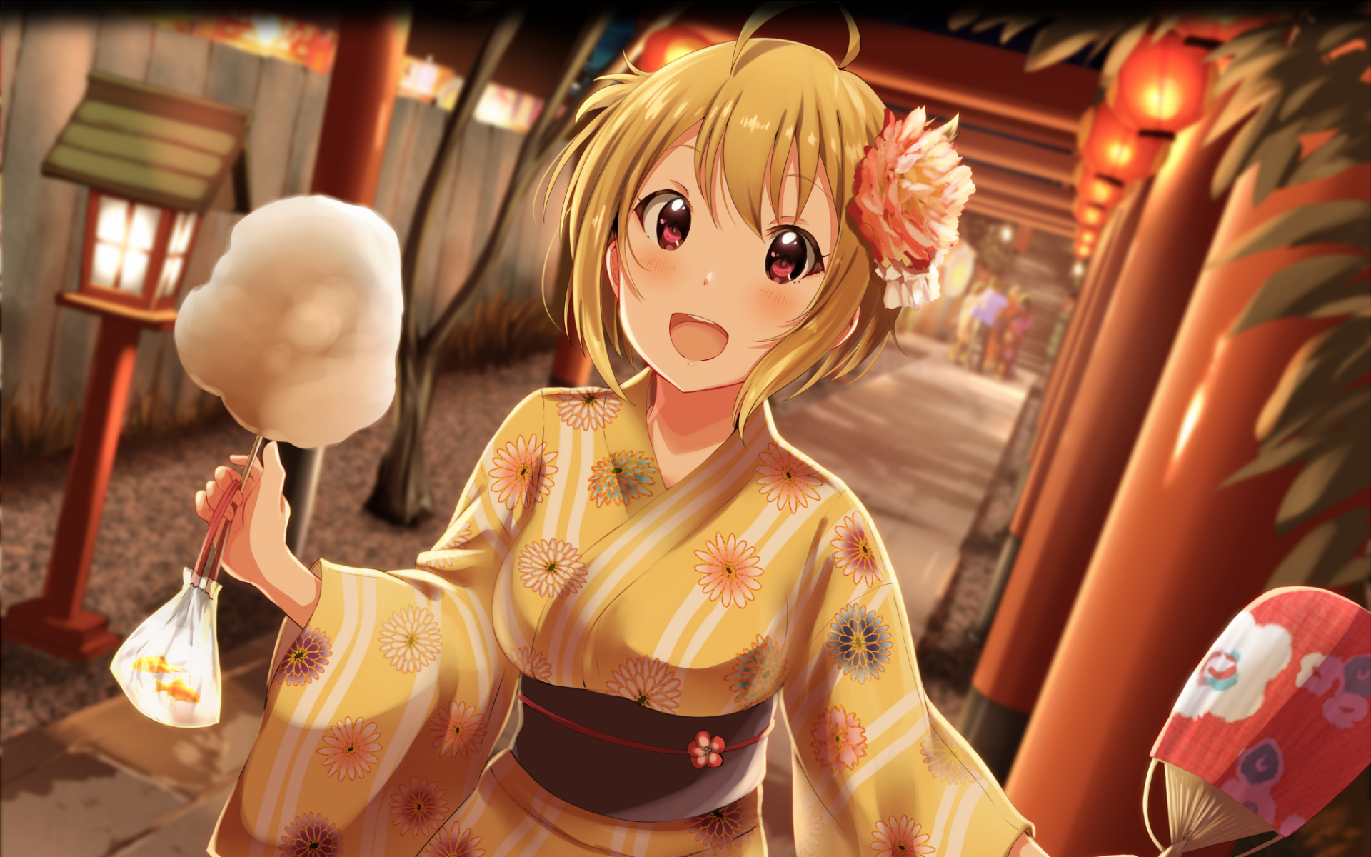 Tsubasa Ibuki, The Idolmaster Cinderella Girls, Tsubasa, - Cartoon - HD Wallpaper 