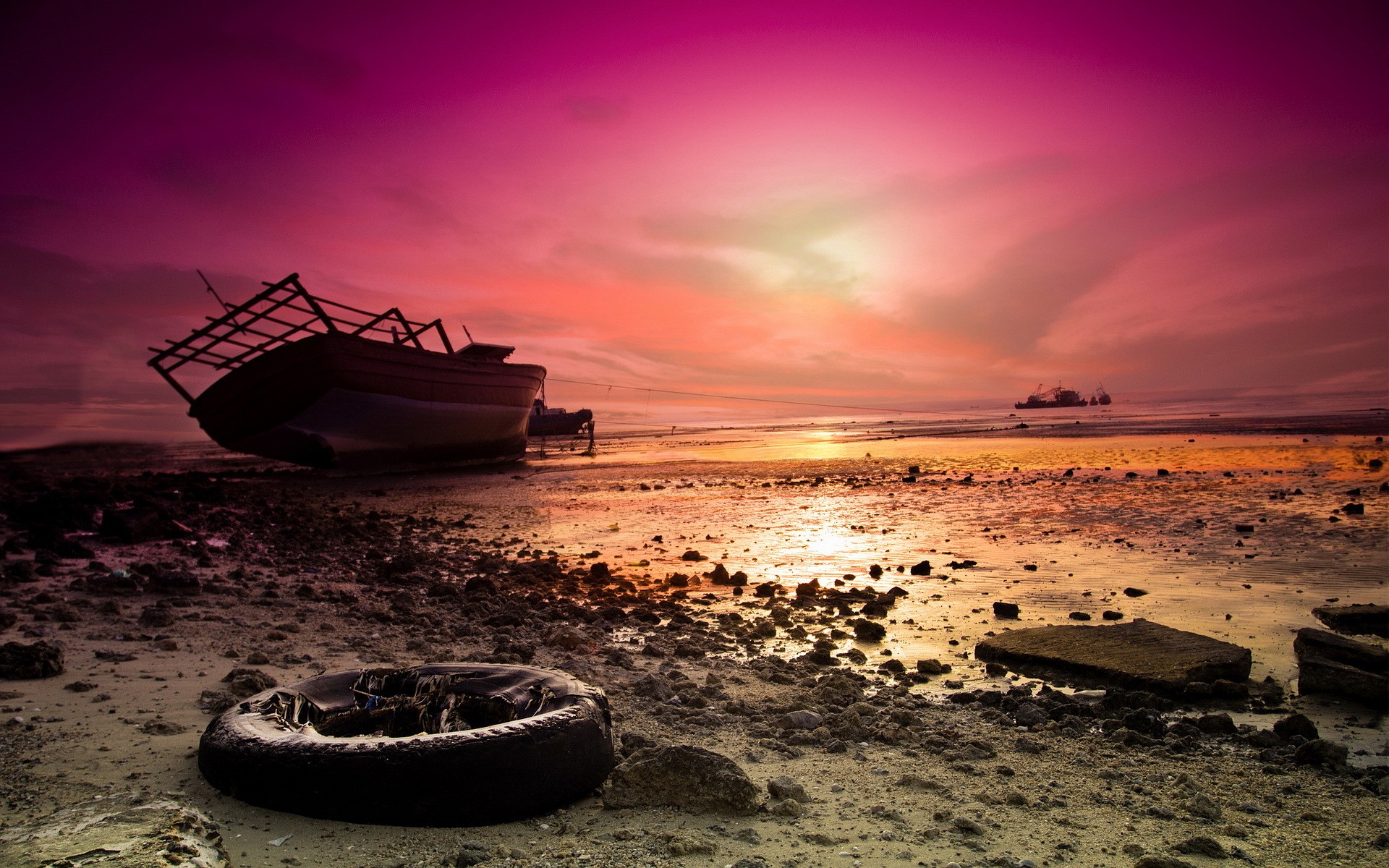 Beach - HD Wallpaper 