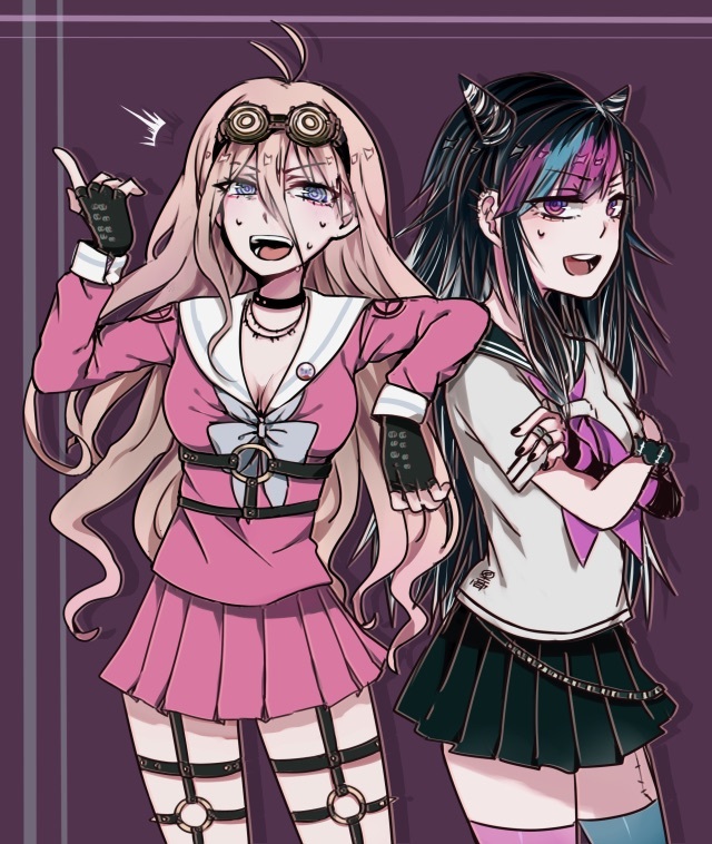 Danganronpa, Ibuki Mioda, And Mioda Ibuki Image - Danganronpa Miu And Ibuki - HD Wallpaper 