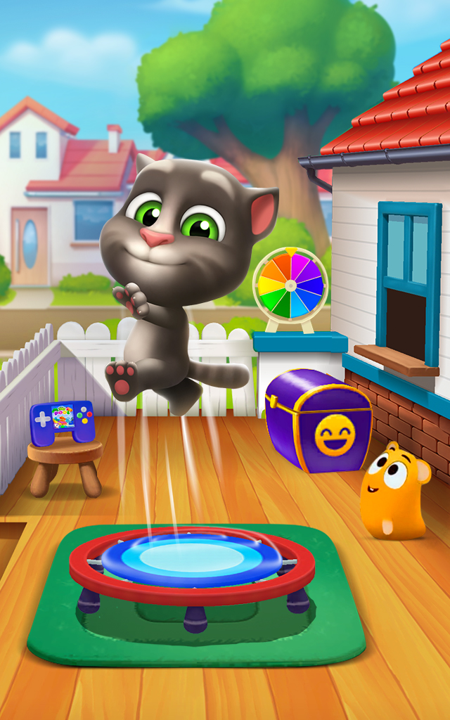 Скачать My Talking Tom 2 - HD Wallpaper 