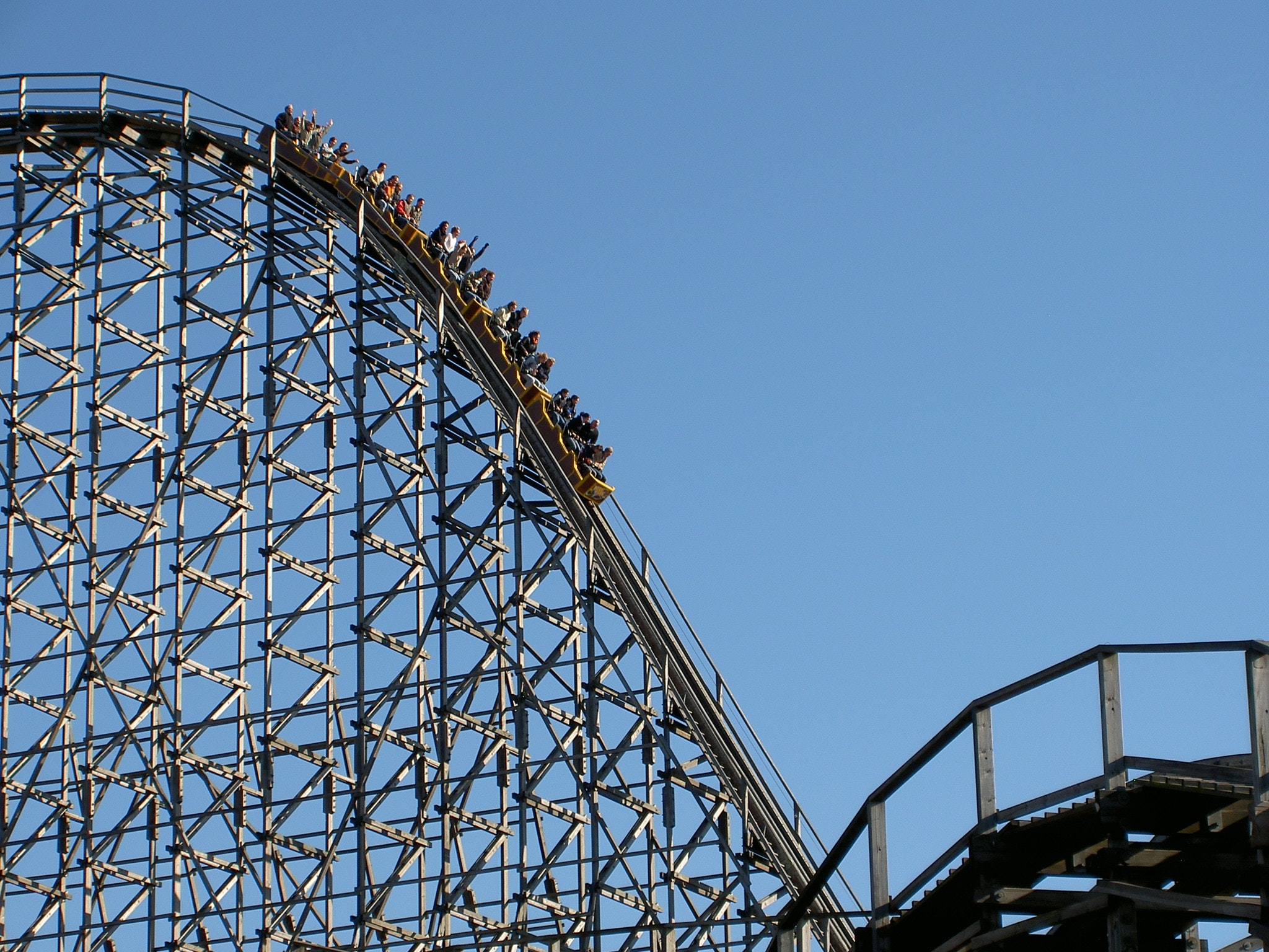Free Images Roller Coaster - HD Wallpaper 