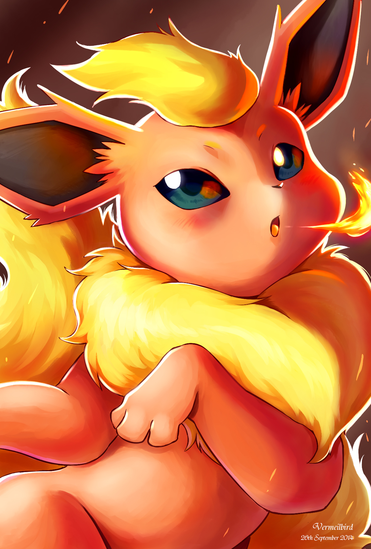Vermeilbird Eeveelutions - HD Wallpaper 