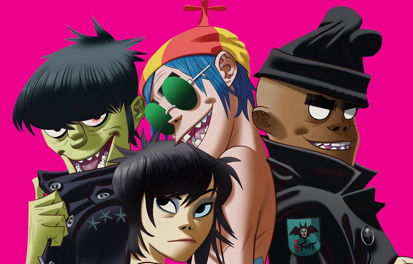 Photo Wallpaper Music, Style, Gorillaz, Group, Noodle, - We Got The Power Gorillaz - HD Wallpaper 