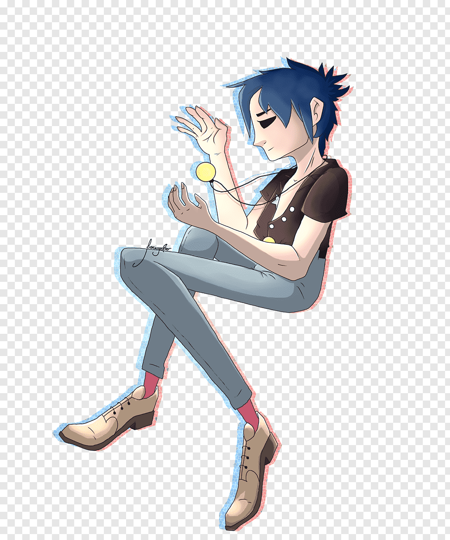 2-d Murdoc Niccals Fokofpolisiekar Yolandi Die Antwoord, - Cartoon - HD Wallpaper 