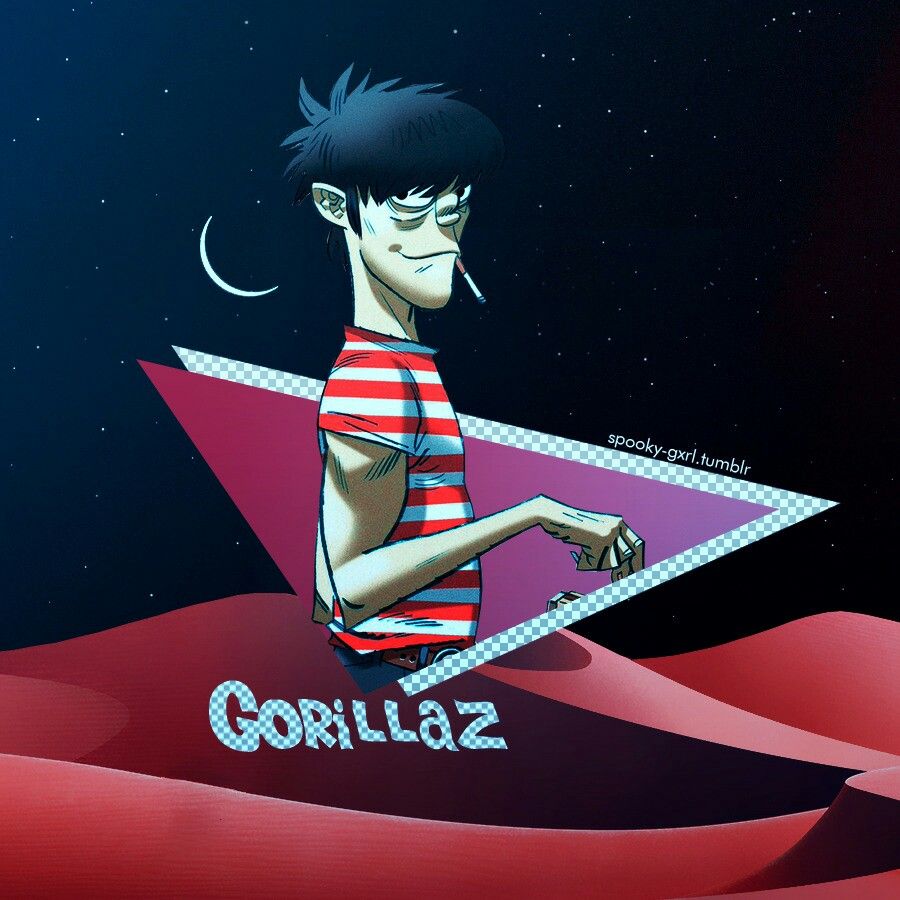 Aesthetic Gorillaz - HD Wallpaper 