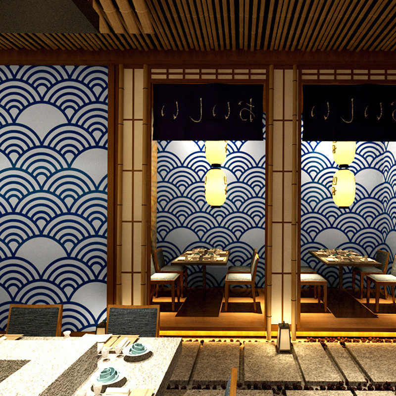 Hot Japanese Style Wallpaper Japanese Decoration Personality - Giấy Dán Tường Phong Cách Nhật Bản - HD Wallpaper 