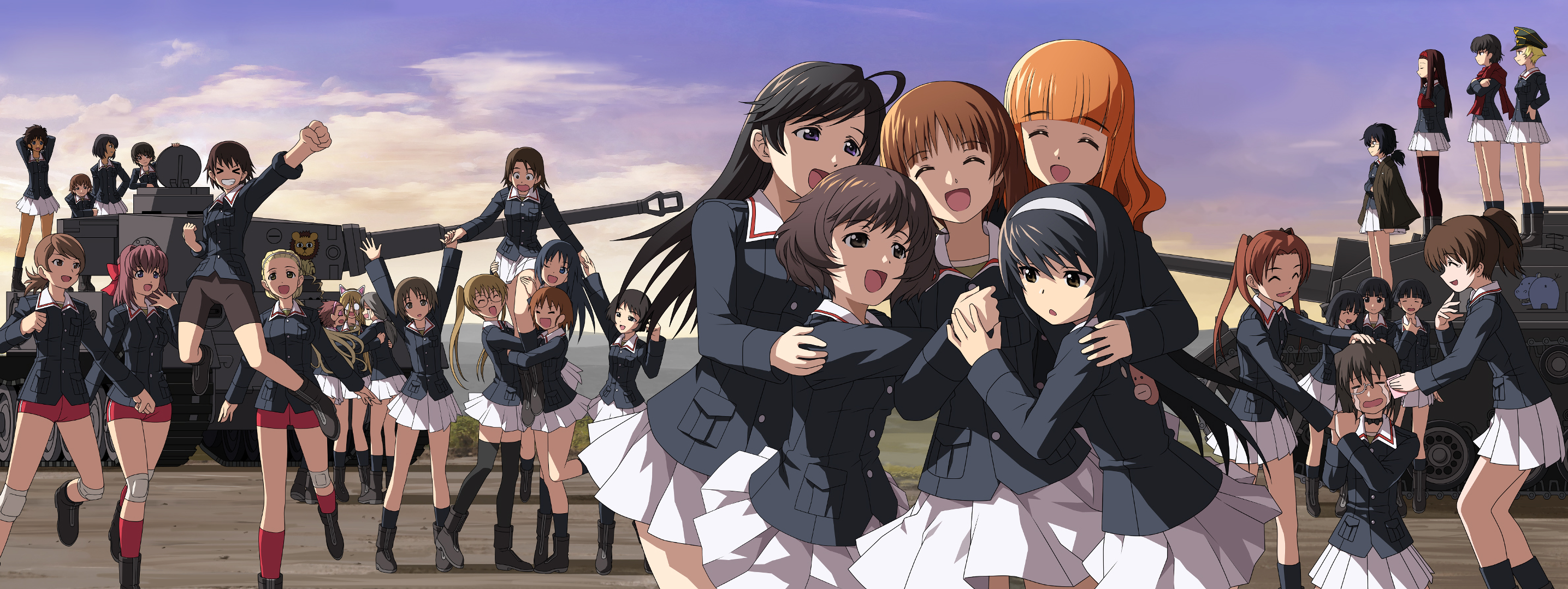 Girls Und Panzer - HD Wallpaper 