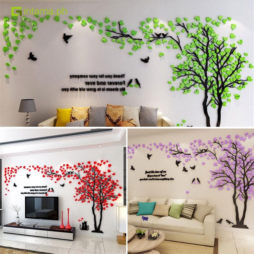 Purple Tree Wall Stickers - HD Wallpaper 