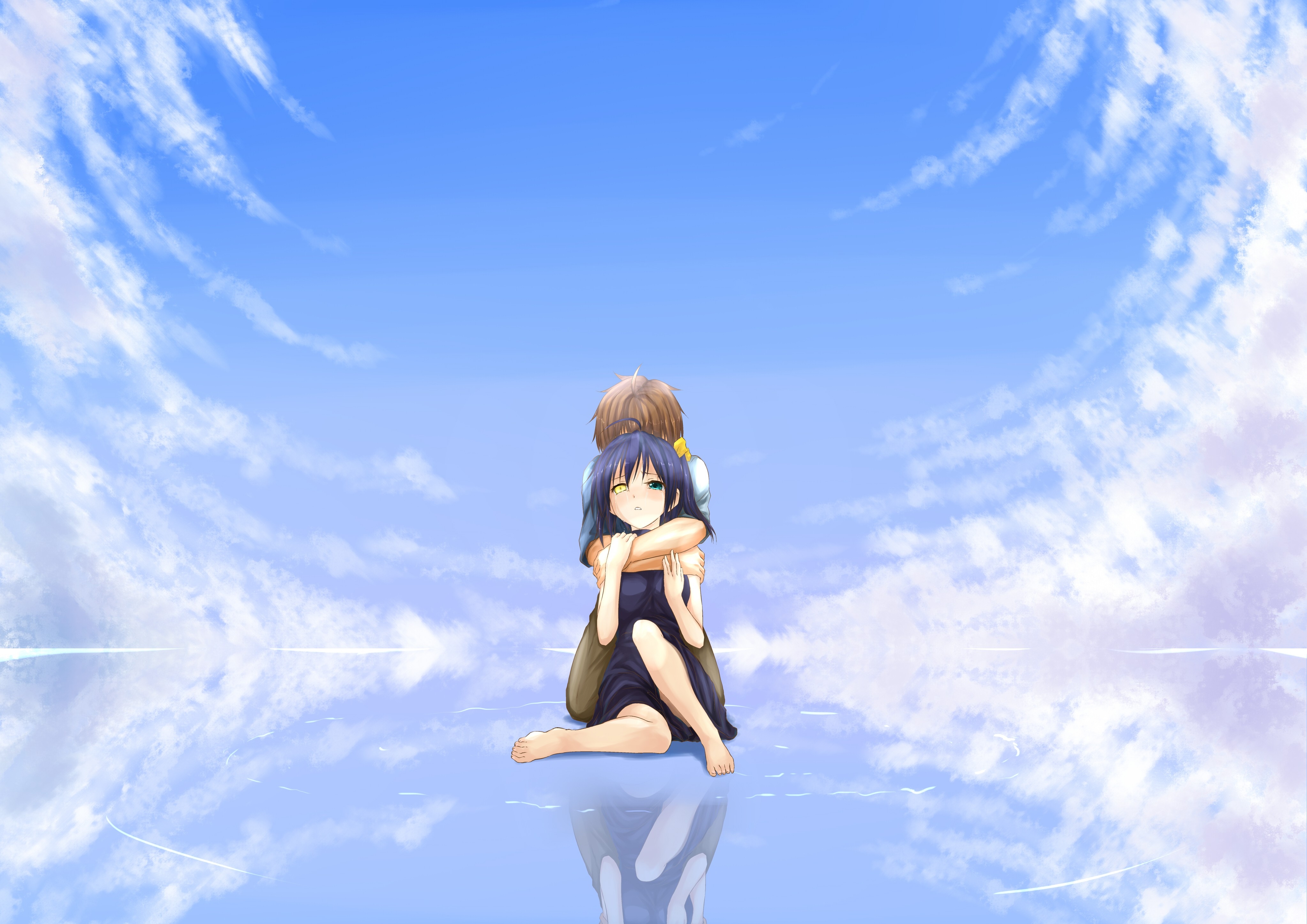 Togashi Yuuta X Takanashi Rikka - HD Wallpaper 