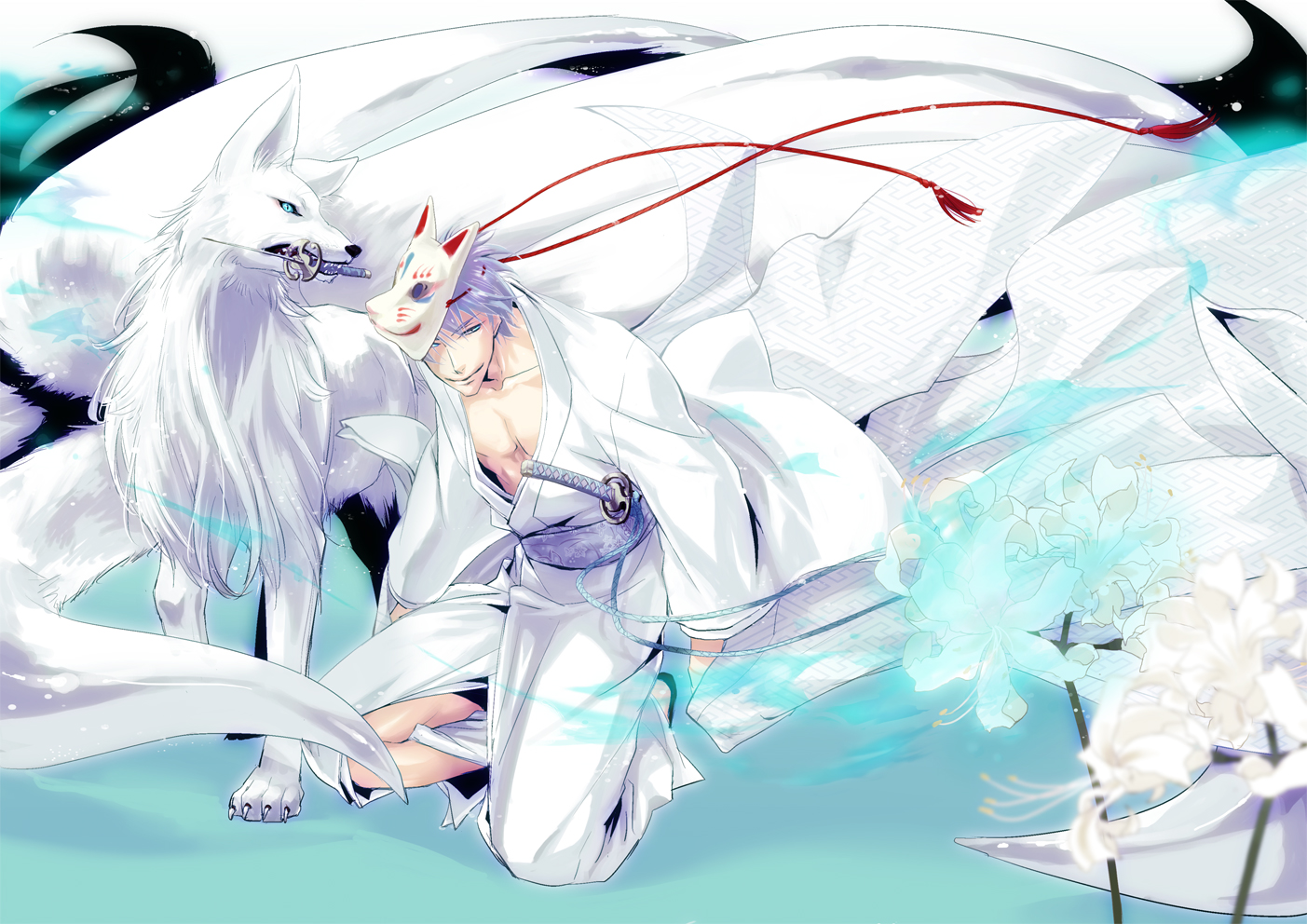 Gin Ichimaru Fox 1403x992 Wallpaper teahub.io