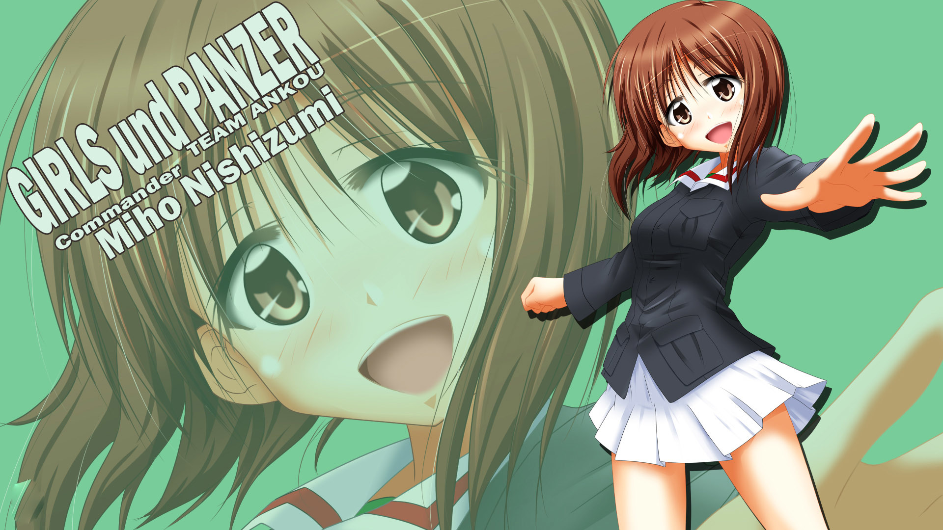 Girls Und Panzer Miho - HD Wallpaper 