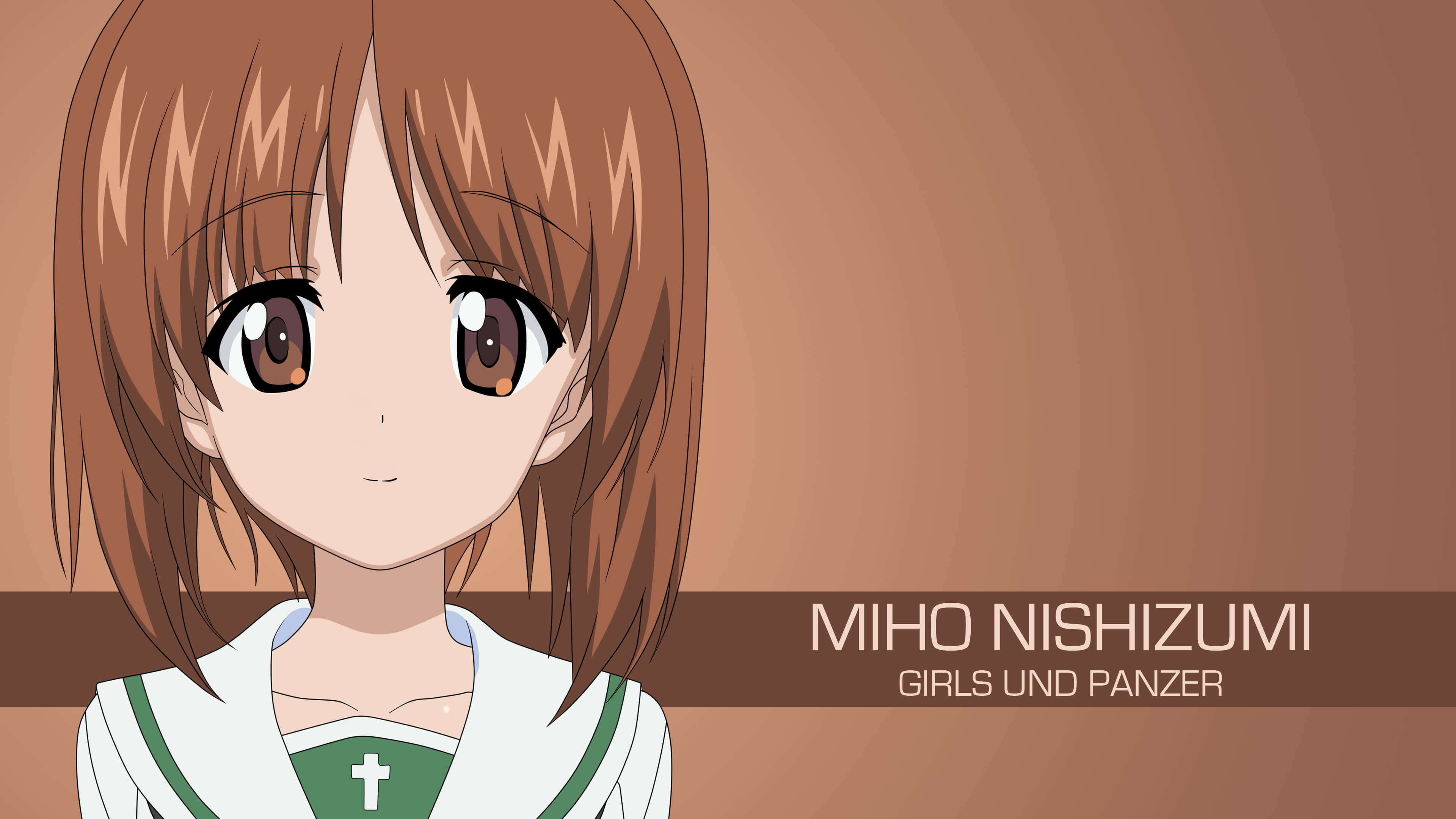 Miho Nishizumi Girls Und Panzer Uhd 4k Wallpaper - Girls Und Panzer Miho - HD Wallpaper 