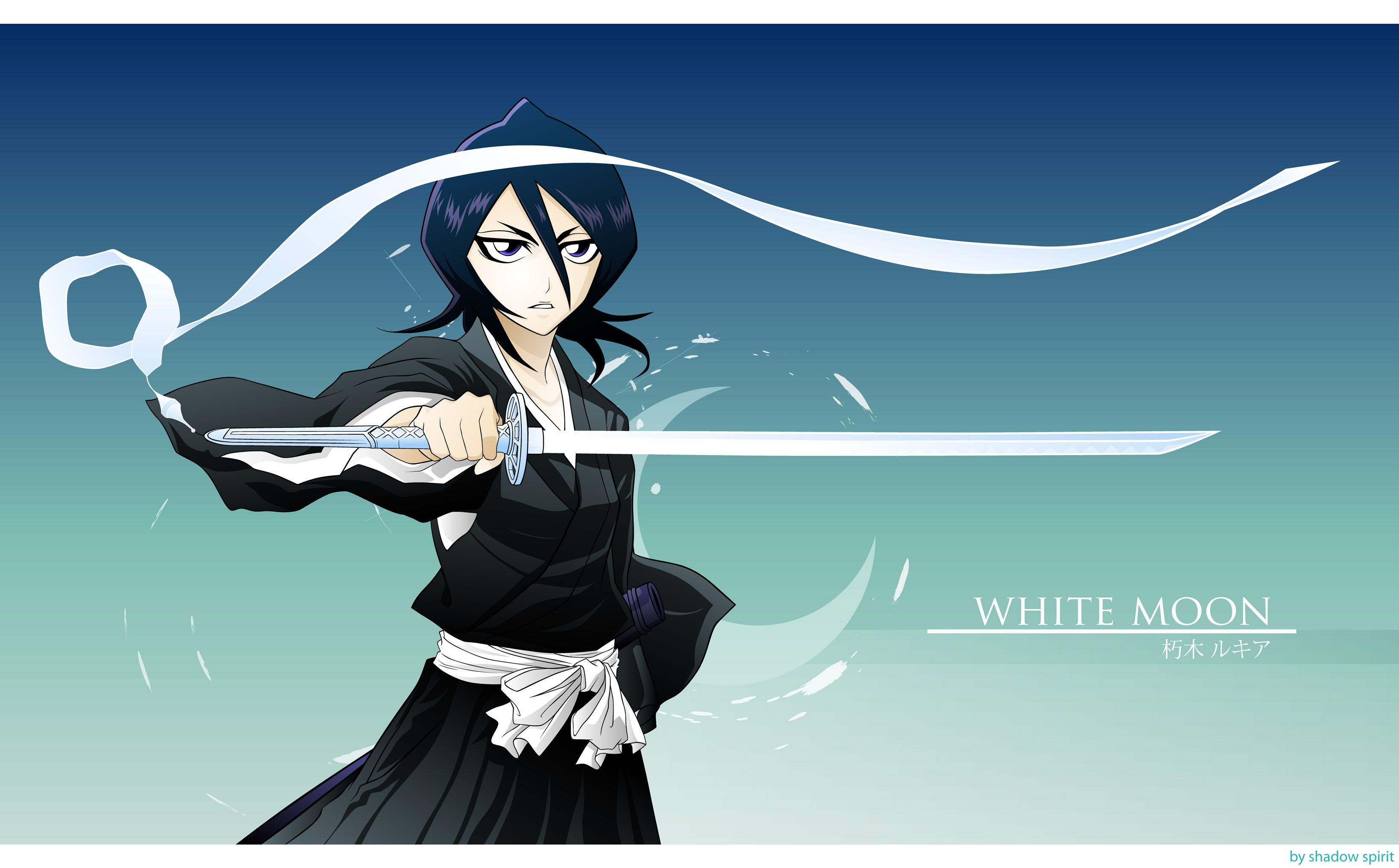 Bleach Rukia - HD Wallpaper 