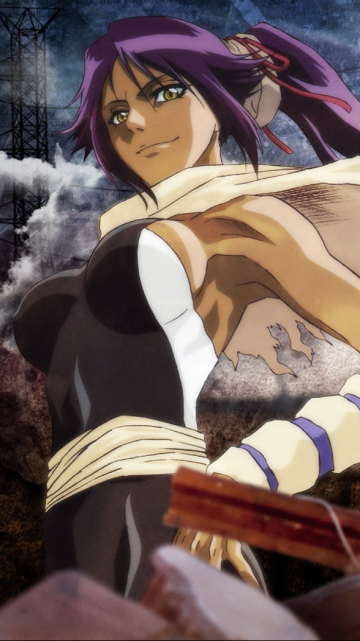 Bleach Mobile Wallpaper Yoruichi - HD Wallpaper 