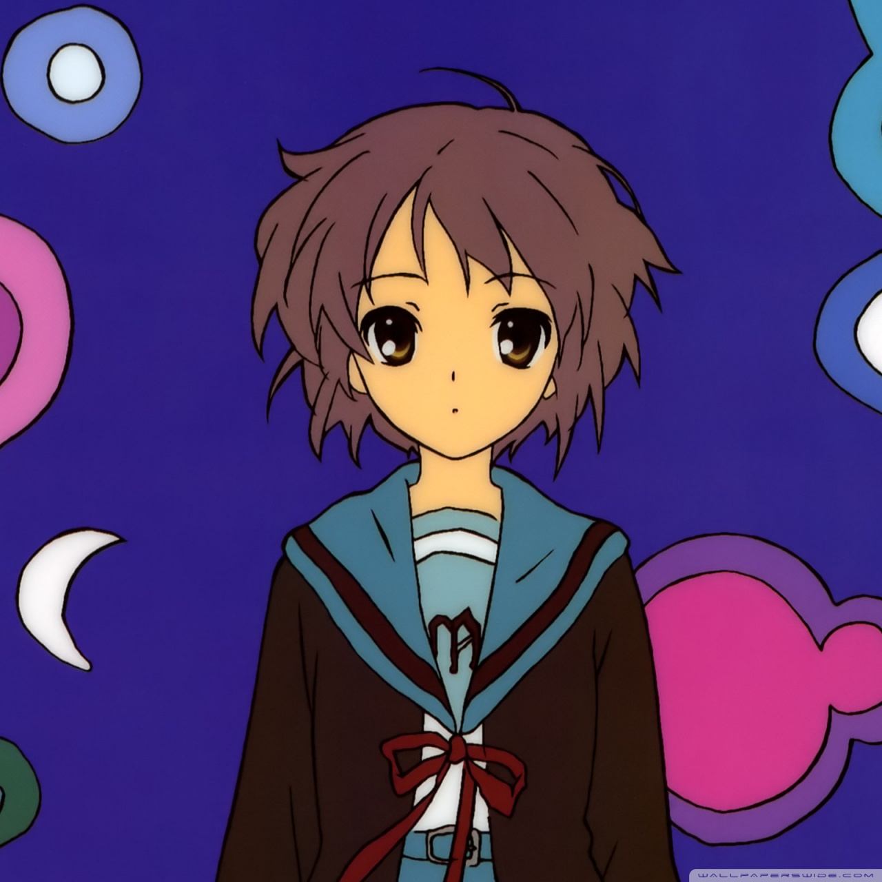 Nagato Yuki Arts - HD Wallpaper 