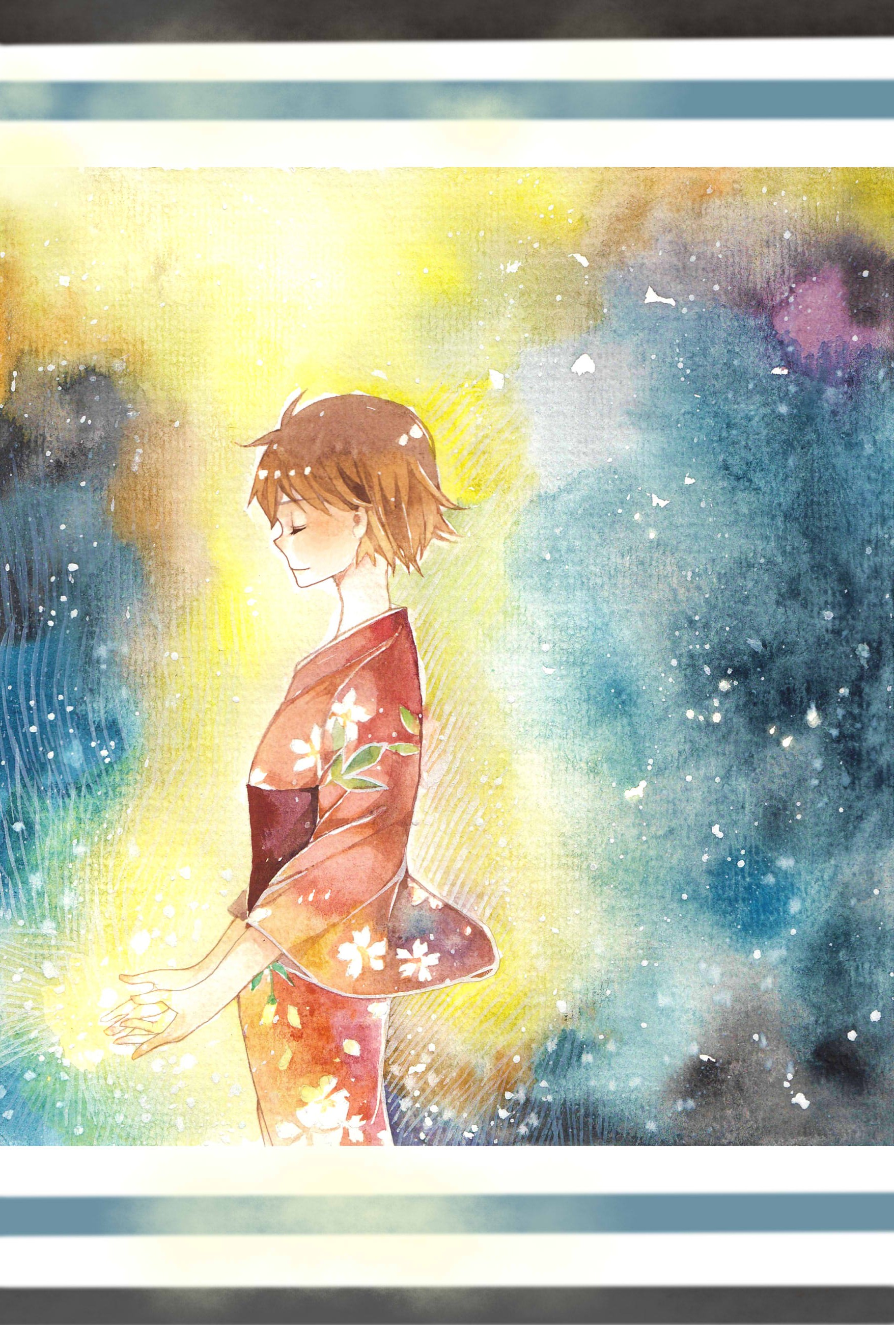 Hotarubi No Mori E Watercolor - HD Wallpaper 