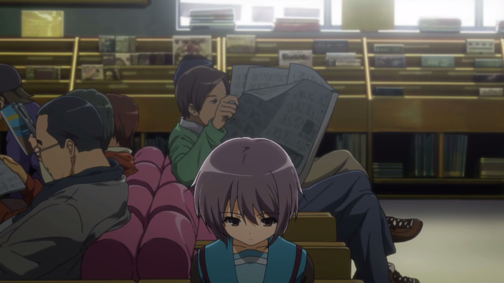 Nagato Yuki De Haruhi Suzumiya - HD Wallpaper 