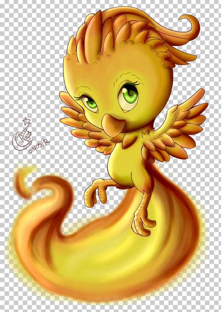 Phoenix Legendary Creature Mythology Chibi Png, Clipart, - Mythical Creature Phoenix Animation - HD Wallpaper 