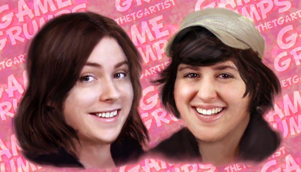 Female Versions Of Arin And Jon From Game Grumps - Female Arin Game Grumps - HD Wallpaper 