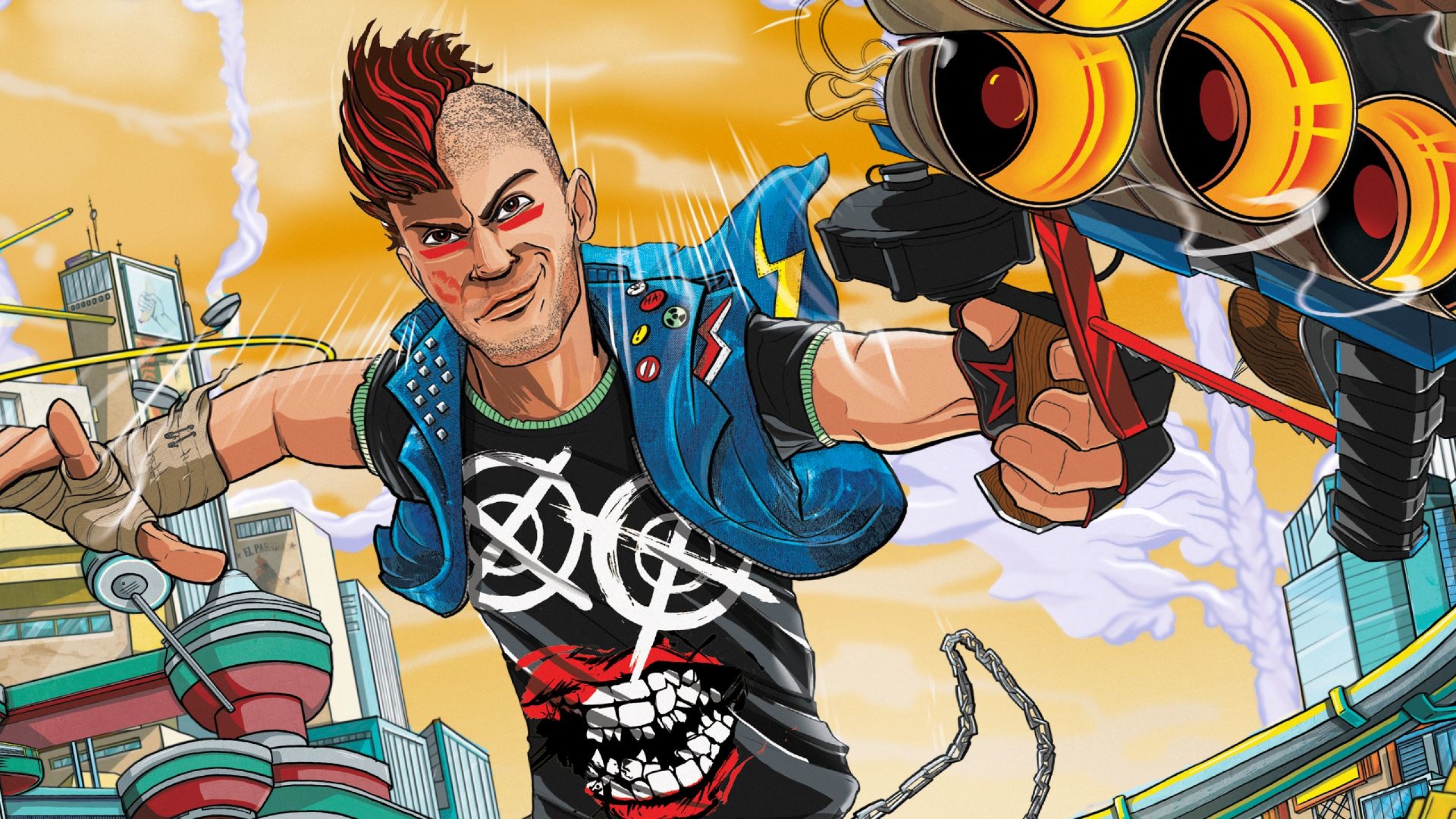 Sunset Overdrive Wallpaper 4k - HD Wallpaper 