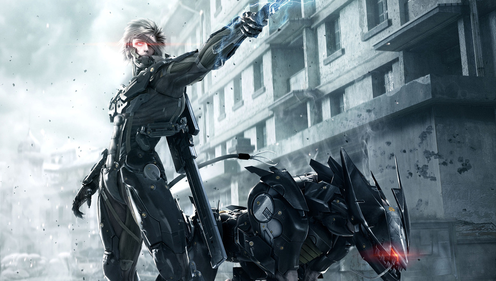 Metal Gear Rising Revengeance, Raiden, Ninja, House, - Metal Gear Rising Revengeance Wolf - HD Wallpaper 