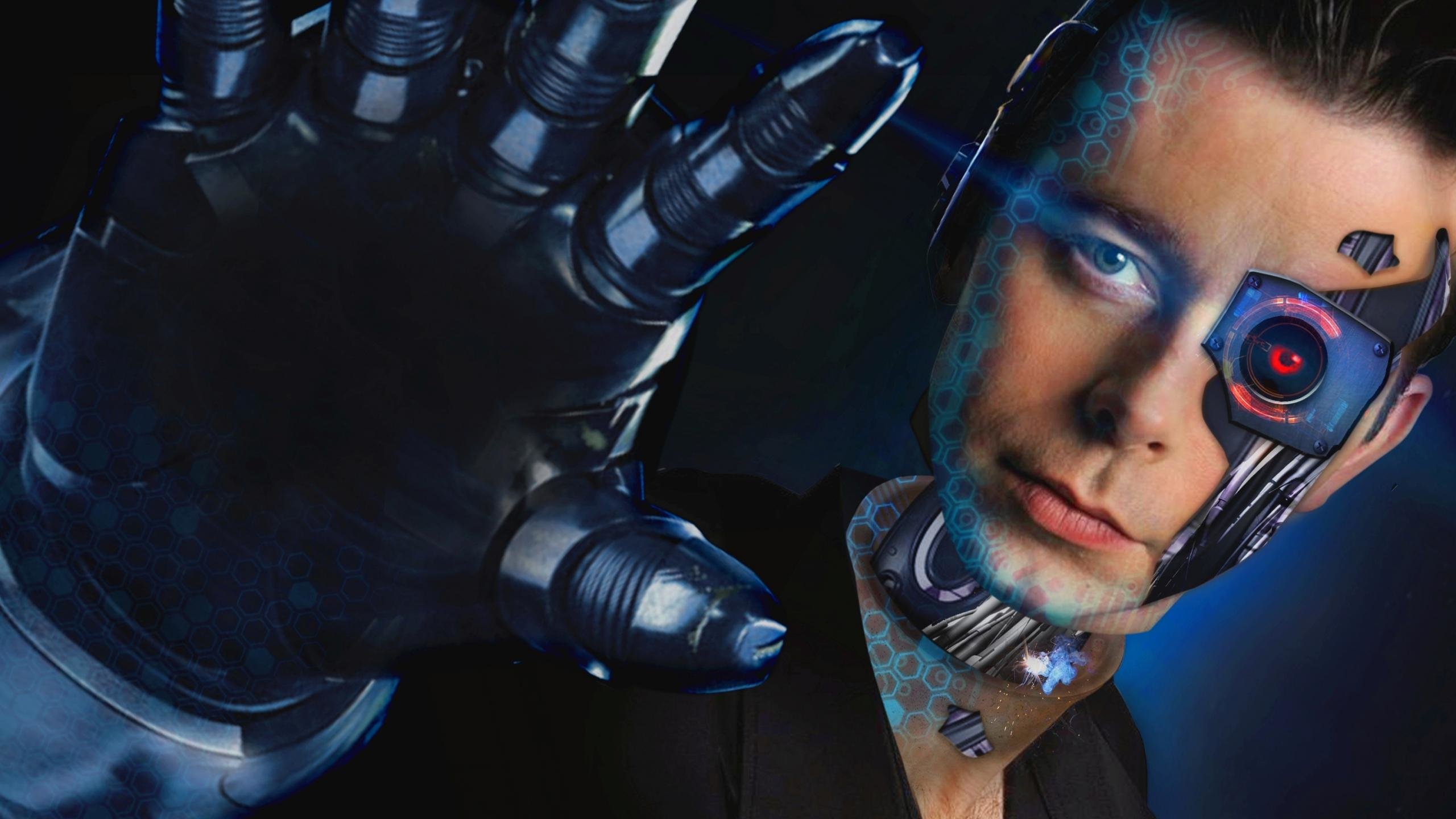 Awesome Cyborg Free Wallpaper Id - Люди Киборги - HD Wallpaper 