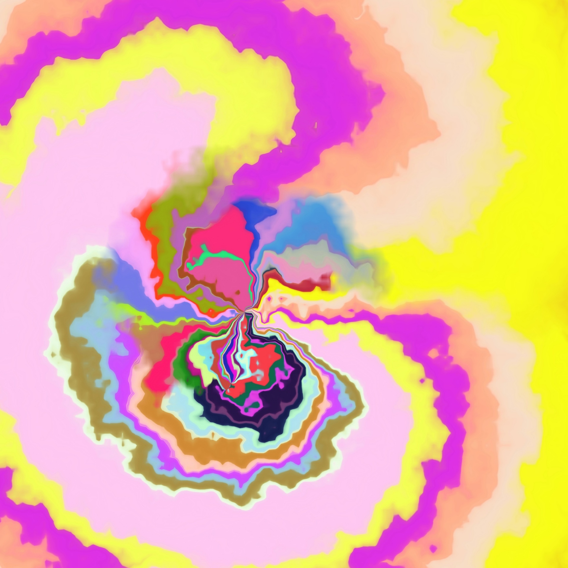 Wallpaper Fractal Flow Free Photo - Visual Arts - HD Wallpaper 