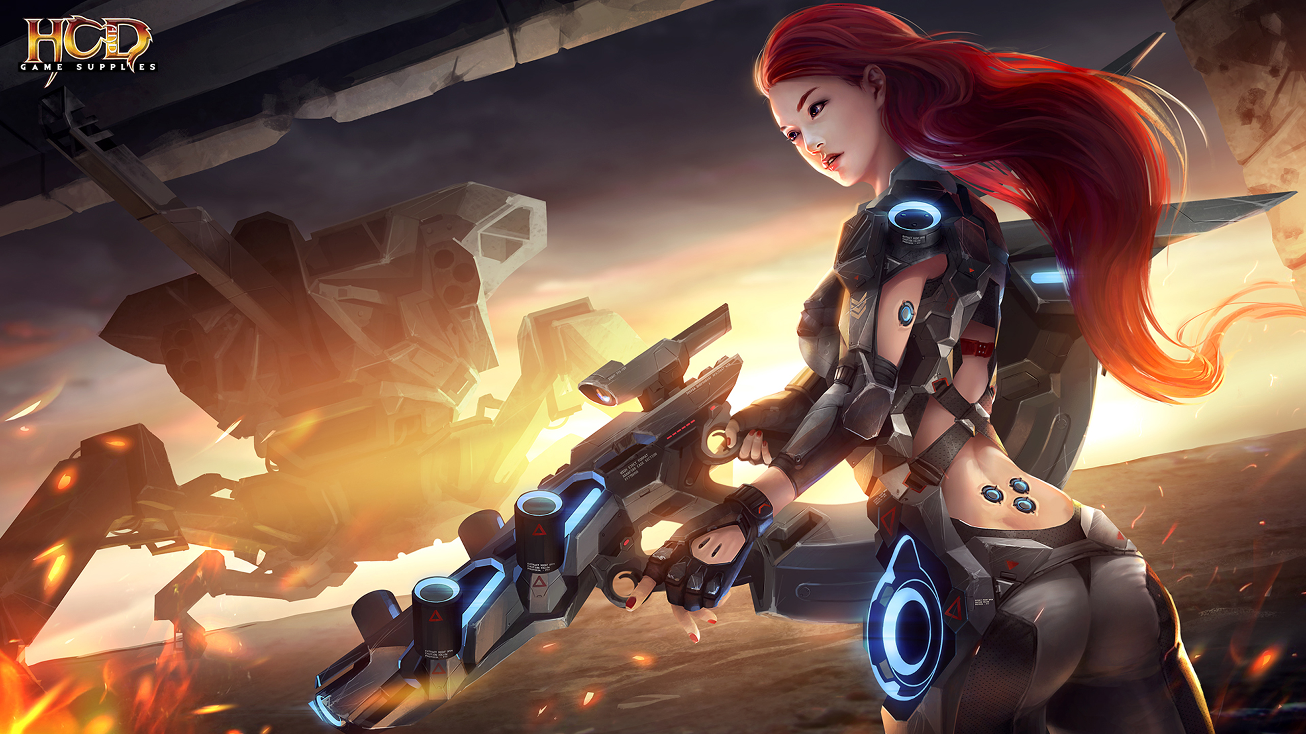 Playmat Hcd Cyborg Uprising - HD Wallpaper 