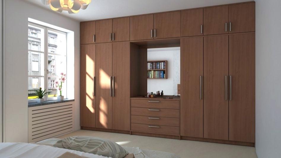 Master Bedroom Wardrobe Design - HD Wallpaper 