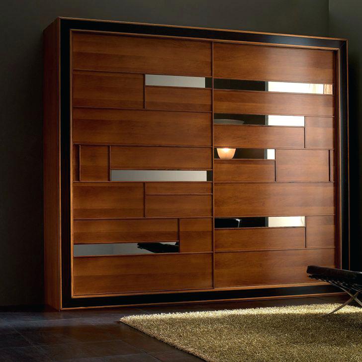 Bedroom Veneer Wardrobe Designs - HD Wallpaper 