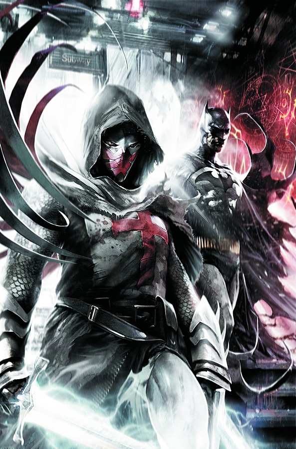 Azrael Mwl - Azrael Dc Art - HD Wallpaper 