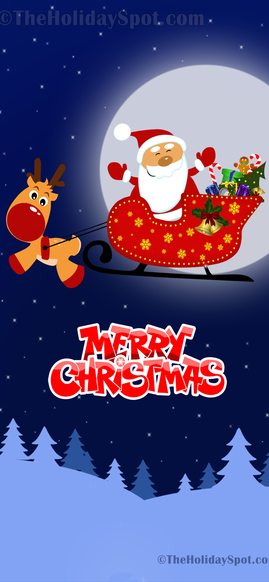 Rudolph Santa's Favourite Reindeer Story - HD Wallpaper 