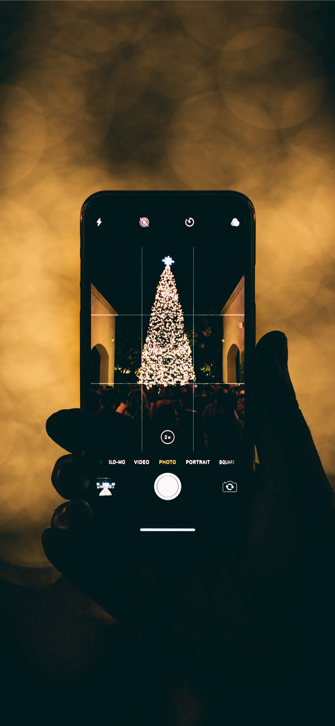Iphone X Christmas Photography - HD Wallpaper 