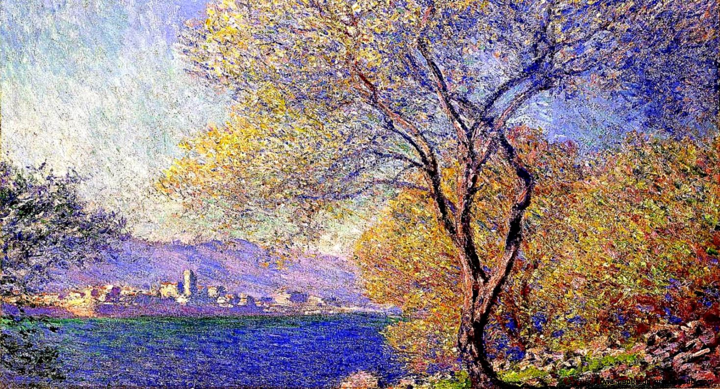 Painting Wallpaper Claude Monet - Claude Monet Example Of Impressionism - HD Wallpaper 
