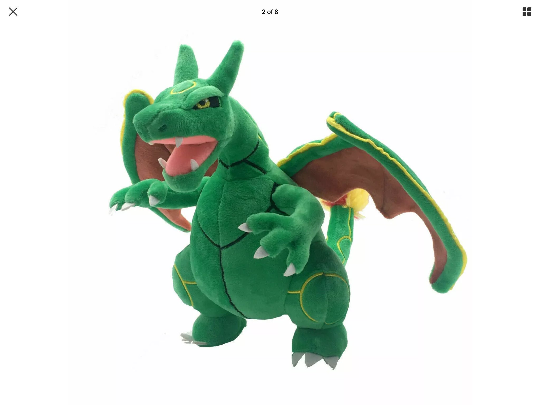 Charizard Rayquaza Plush - HD Wallpaper 