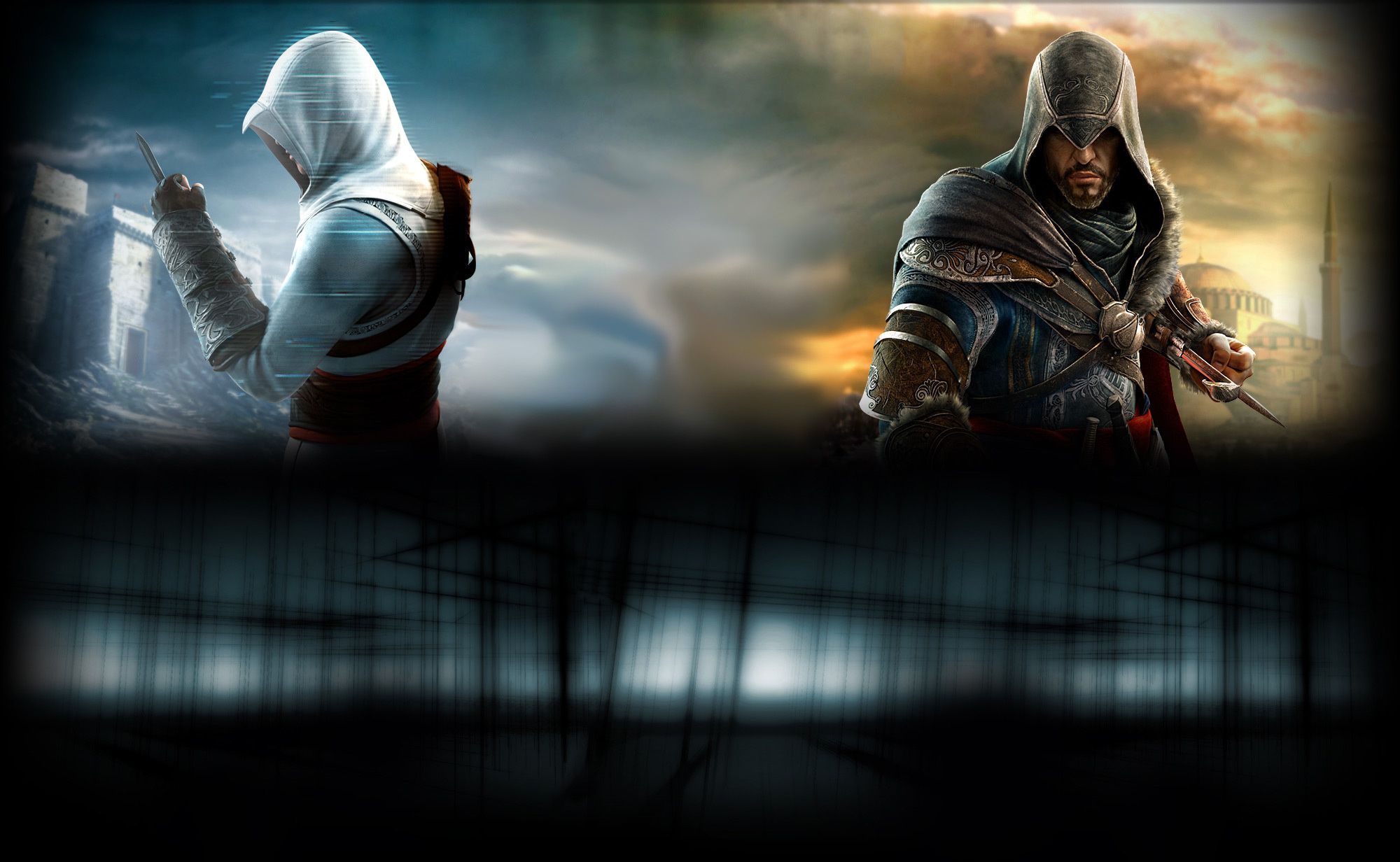 Assassins, Creed, Revelations, Altair, Ezio - Assassin's Creed Revelation Cover - HD Wallpaper 