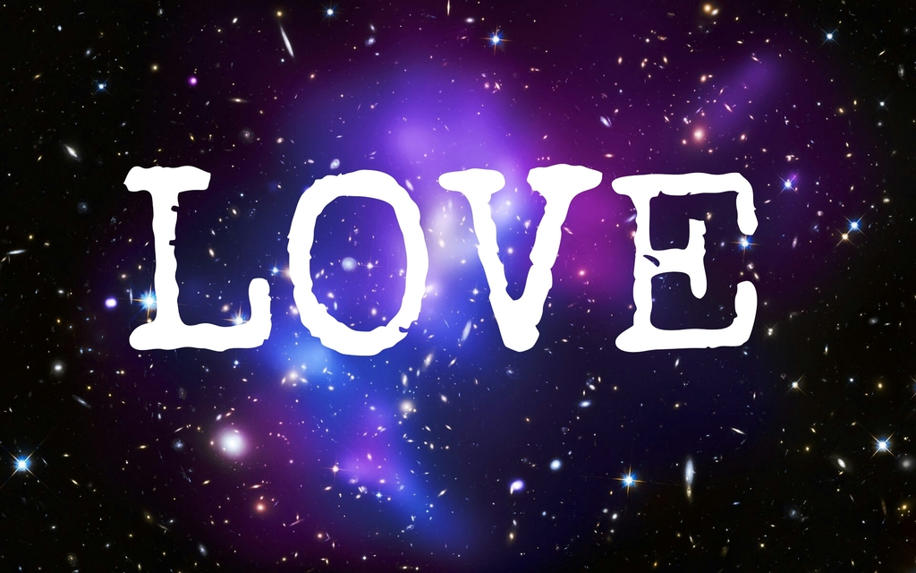 Cute, Galaxy, Love - Purple Galaxy - HD Wallpaper 