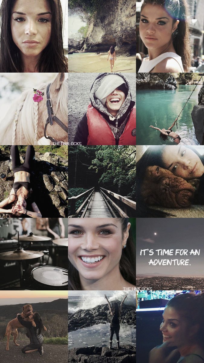 Marie Avgeropoulos Lockscreen - HD Wallpaper 