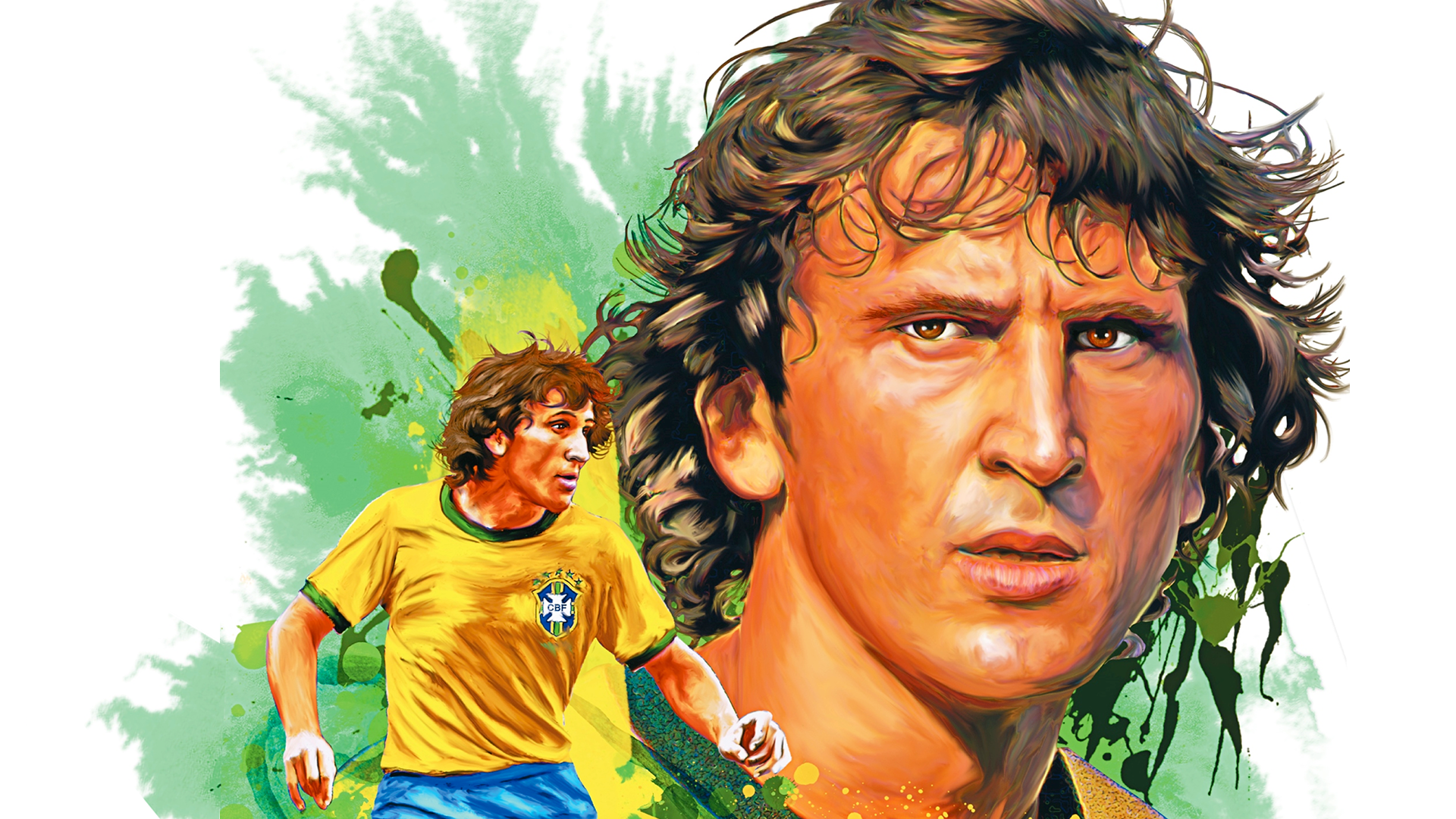 Zico Brazil - HD Wallpaper 