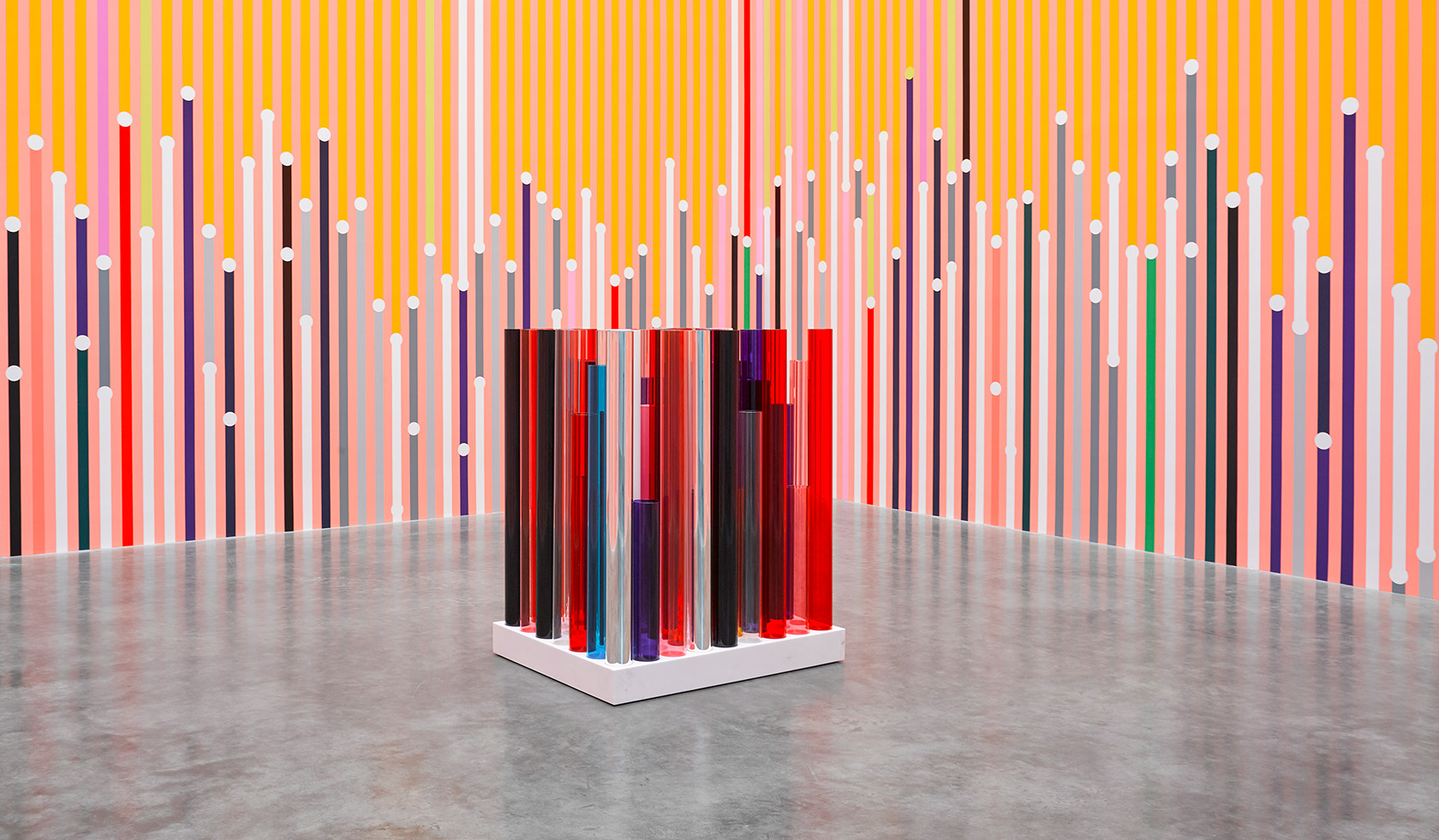 Sarah Morris White Cube - HD Wallpaper 