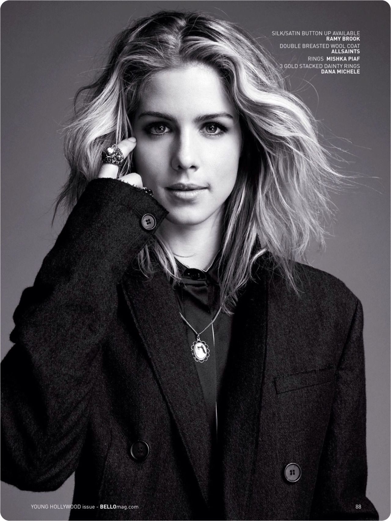 Emily Rickards Desktop Wallpapers - Emily Bett Rickards Bello Photoshoot - HD Wallpaper 