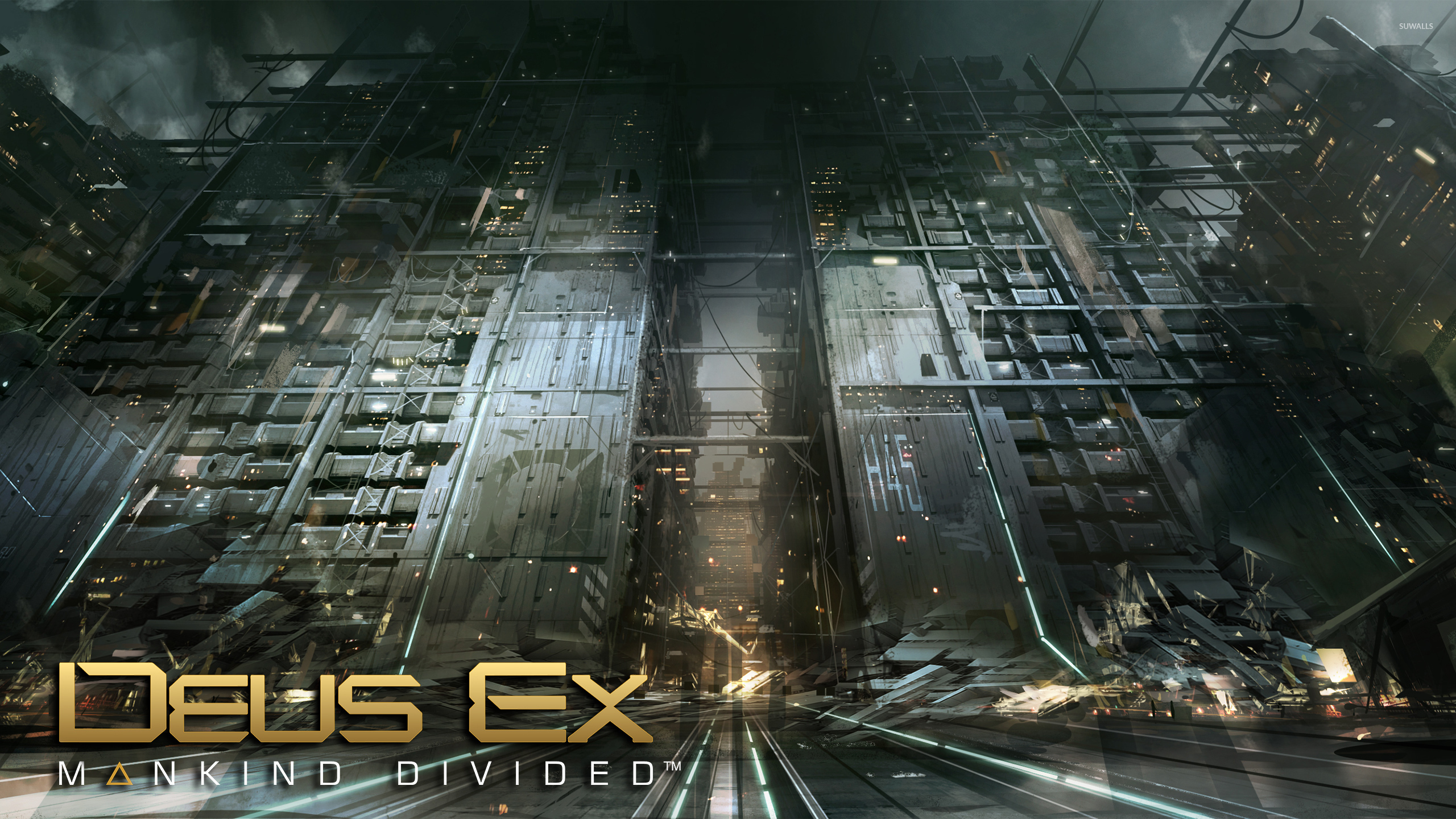 Deus Ex Mankind Divided Prague - HD Wallpaper 