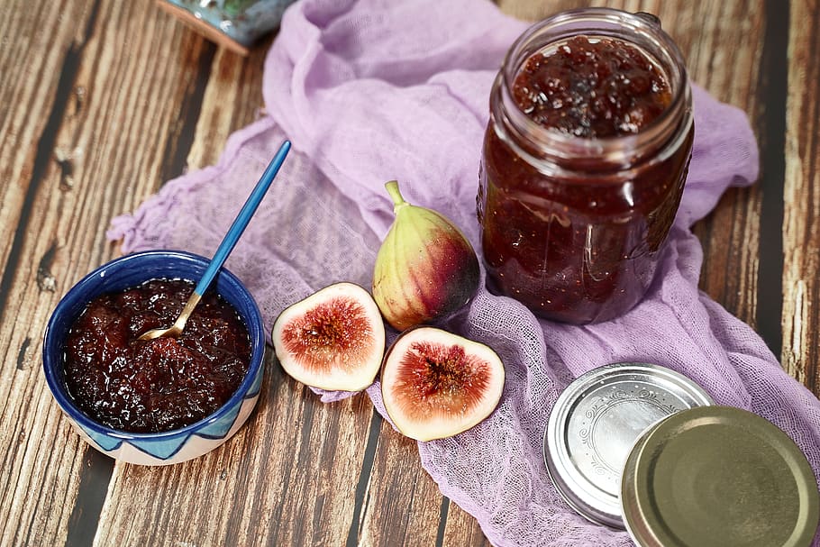 Fig Jam, Figjam, Food And Drink, Container, Freshness, - Jam - HD Wallpaper 