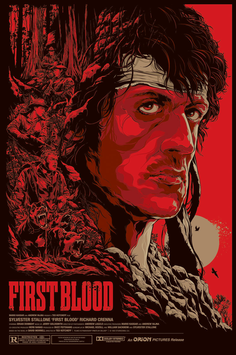 First Blood Fan Art - HD Wallpaper 