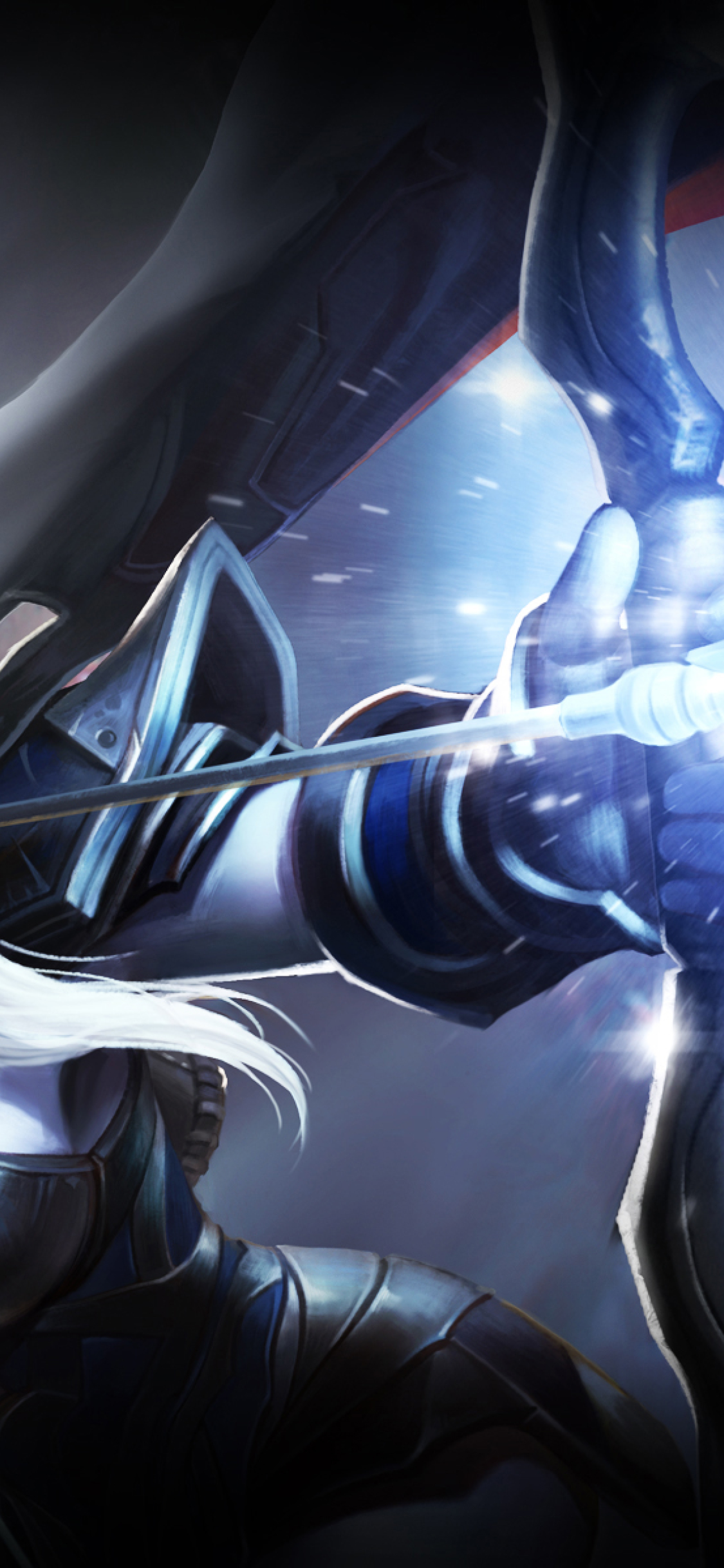 Drow Ranger - 1125x2436 Wallpaper Drow Ranger - 1125x2436 Wallpaper