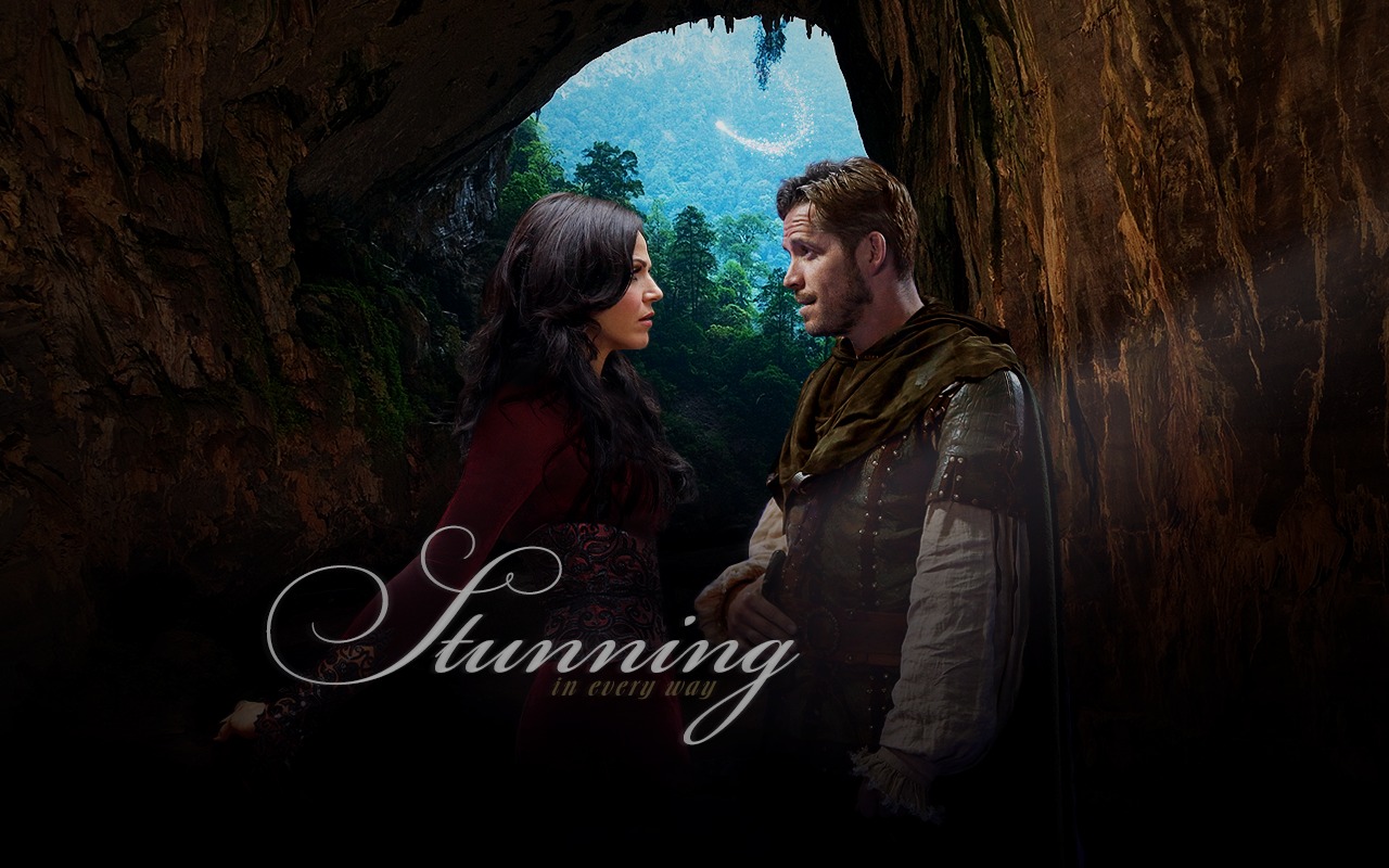 Regina And Robin - Regina Y Robin Hood - HD Wallpaper 