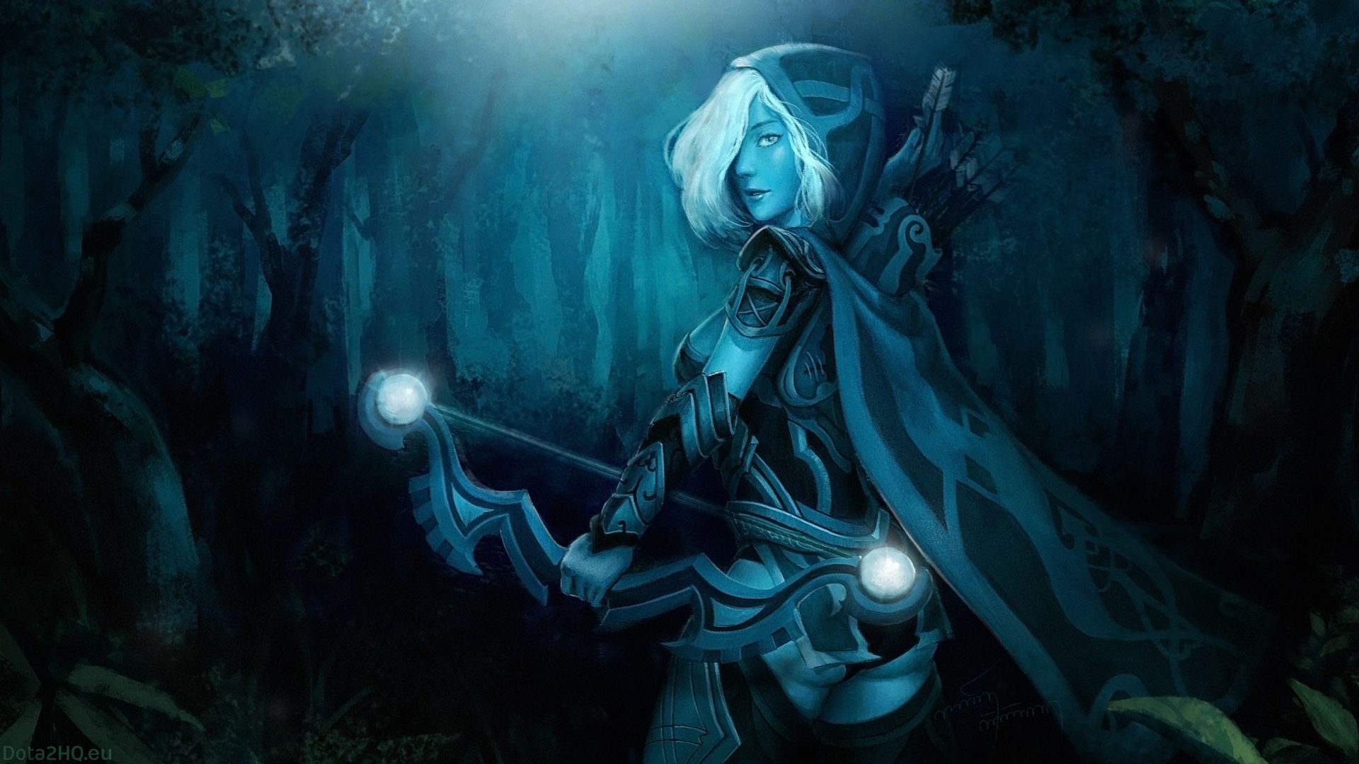 Dota 2 Wallpaper Drowranger - HD Wallpaper 