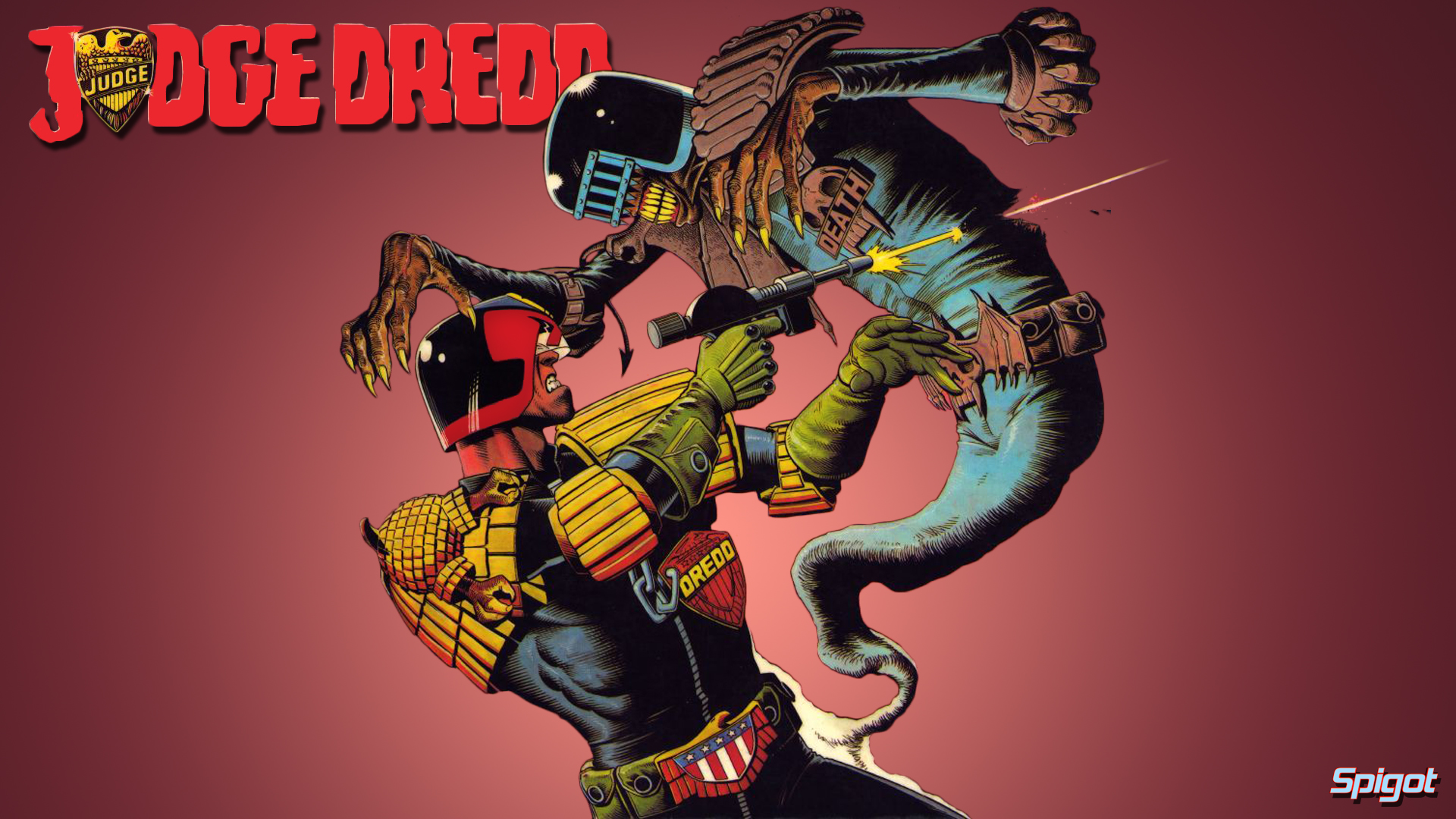 Judge Dredd - HD Wallpaper 