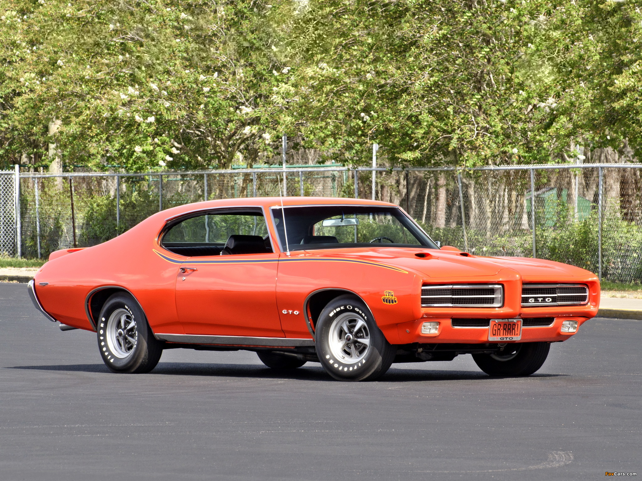 Pontiac Gto The Judge Coupe Hardtop 1969 Wallpapers - 1969 Pontiac Gto Coupe - HD Wallpaper 