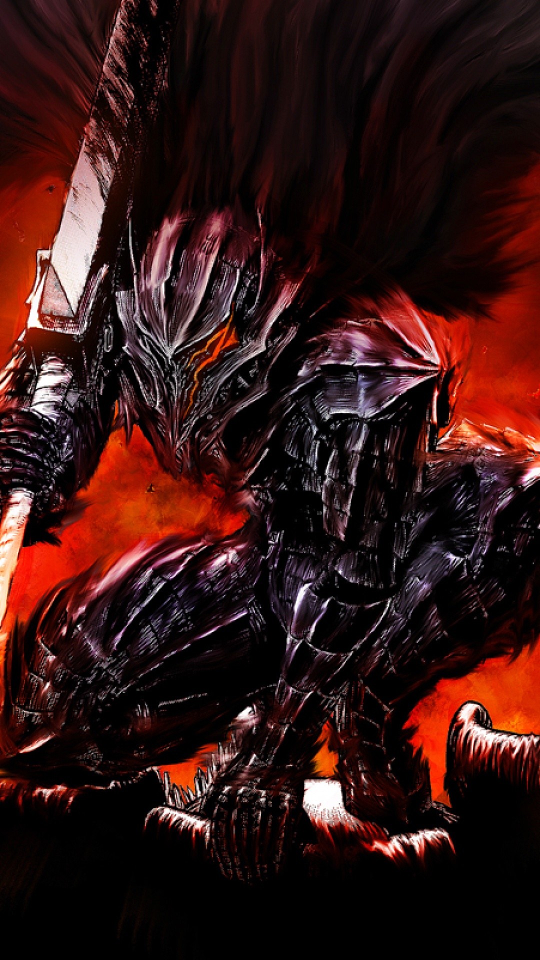 Berserker Armor Iphone 5 Wallpaper - Berserk Wallpaper Phone Hd - HD Wallpaper 